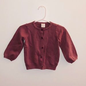baby girl cardigan